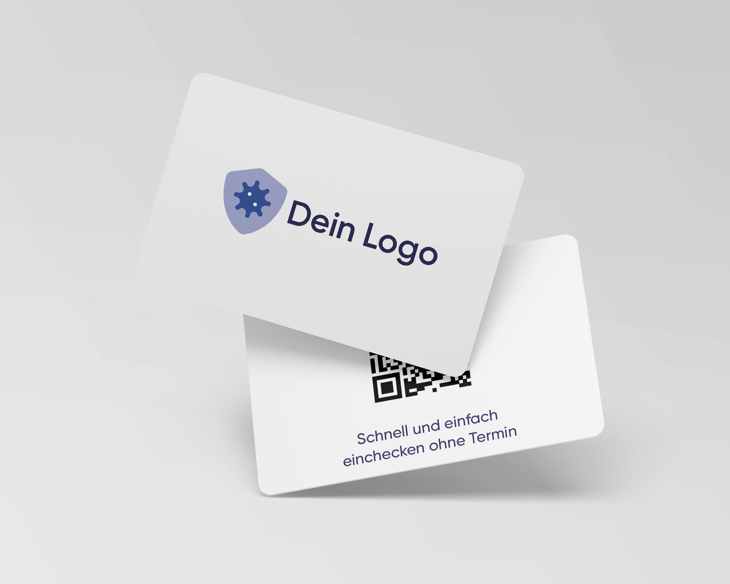 Individuelle Kundenkarte mit Logo - Plastikkarte 